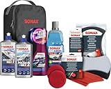 SONAX XTREME Autopflege Set inkl. Tasche (8-teilig); Autoreinigungs- & Pflegeset für den...