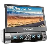 XOMAX XM-V762 Autoradio mit Mirrorlink, Bluetooth Freisprecheinrichtung, 7 Zoll / 18cm Touchscreen...