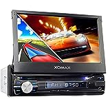 XOMAX XM-DTSBN933 Autoradio mit GPS Navigation I Bluetooth I 18 cm / 7" Touchscreen Bildschirm I...