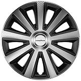 Goodyear Auto Radzierblenden Radkappen Radblenden „Memphis Carbon“, 4er Set, 40,64 cm (16 Zoll),...