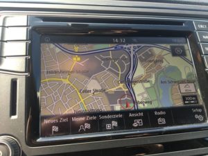 VW Autoradio mit Navi
