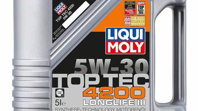 Liqui Moly 3707 Motoröl Top Tec 4200 5 W-30 5 Liter